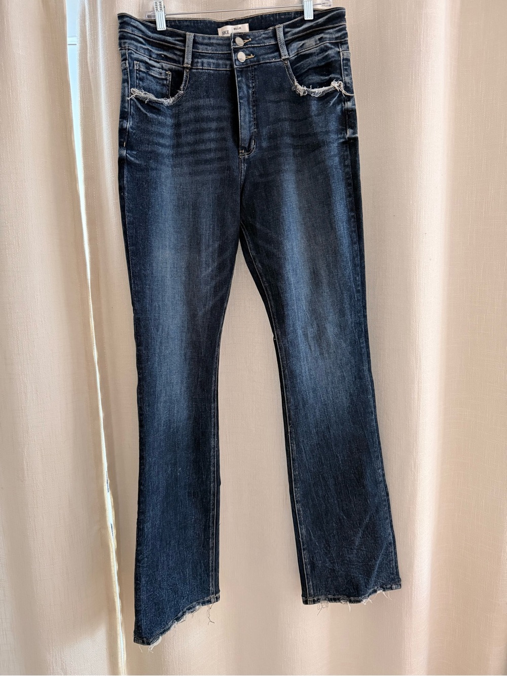 BKE Women's Dark Wash Boot Cut Jeans